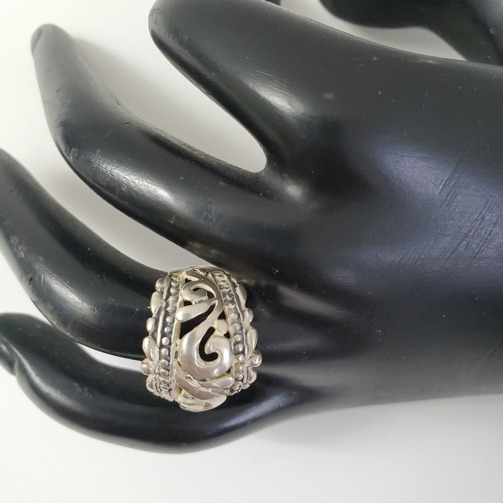 Watch Video / Sterling Silver 925 Ring View 6